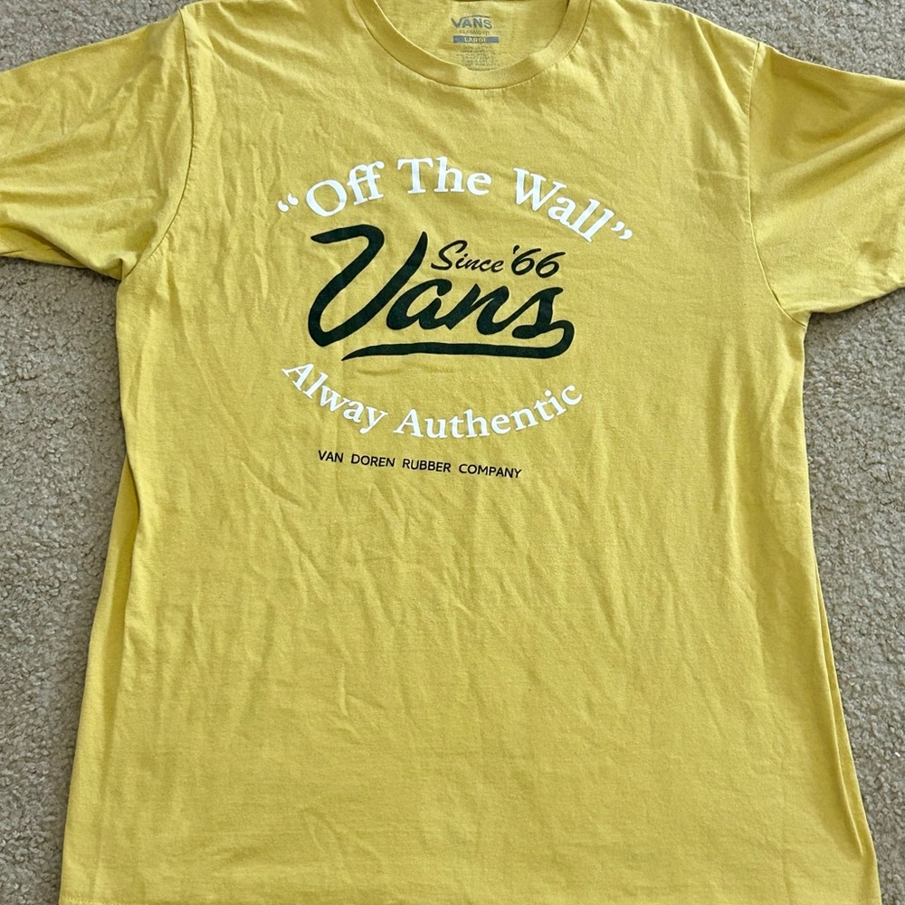 Vans Off The Wall Classic Fit Large T-Shirt - Picture 7 of 7